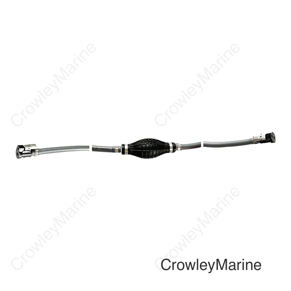 Attwood Fuel Line Hose Kit With Universal Sprayless Connector For Force 3/8" x 6'