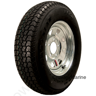 ST205/75D14"; 5-Hole Spoked Rim; Load Range C