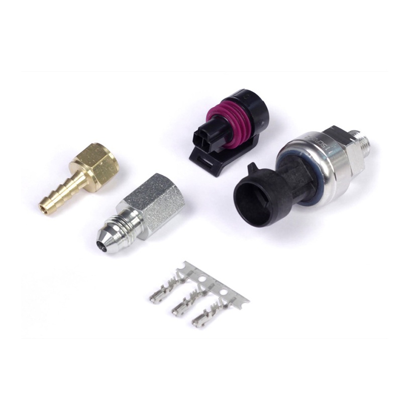 Haltech 7 Bar TI MAP Sensor 1/8 NPT (Incl Plug & Pins/-4 AN & 5mm Hosetail Adaptors)
