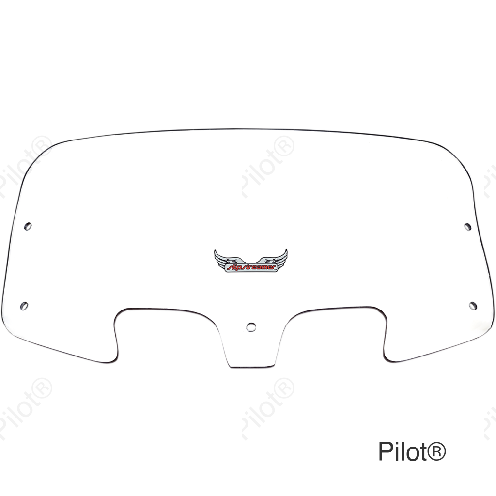 Windshield - 12" - Clear - Chieftain