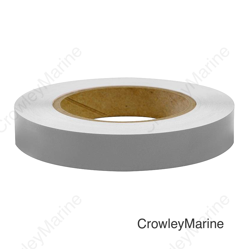 Seachoice Self-Adhesive Boat Striping Tape, 3 Mil Vinyl, 3/4 in. x50', Silver