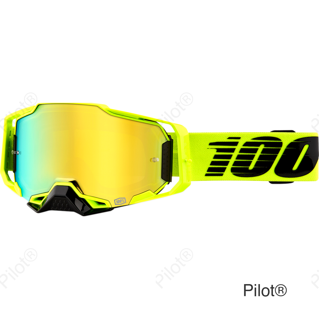 Armega Goggles - Nuclear Citrus - Gold Mirror