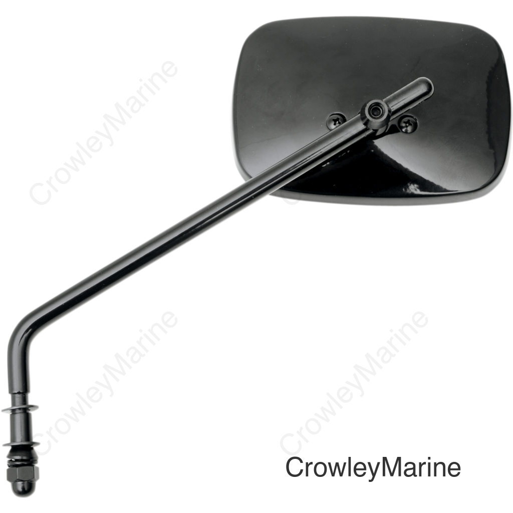 MIRROR PLN L-RDR STEM BLK