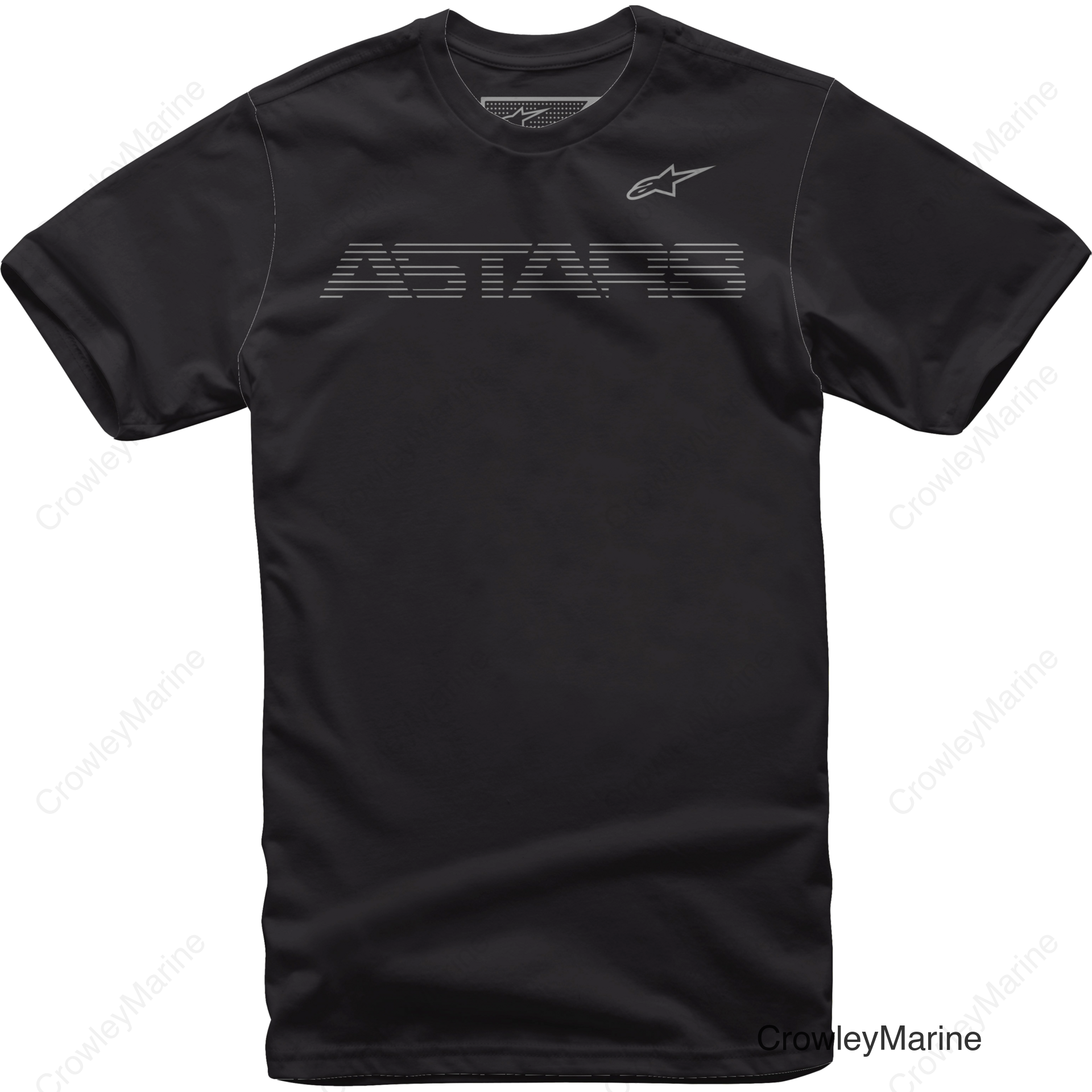 REVEAL TEE BLACK LG