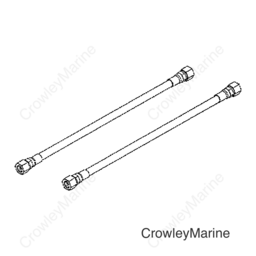 Cylinder HOSE KIT TWO HOSES 18" (HA5731) thumbnail-0