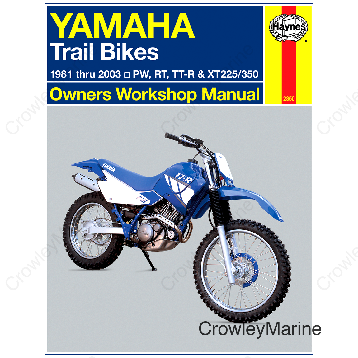 MANUAL, YAM TRAIL BIKES