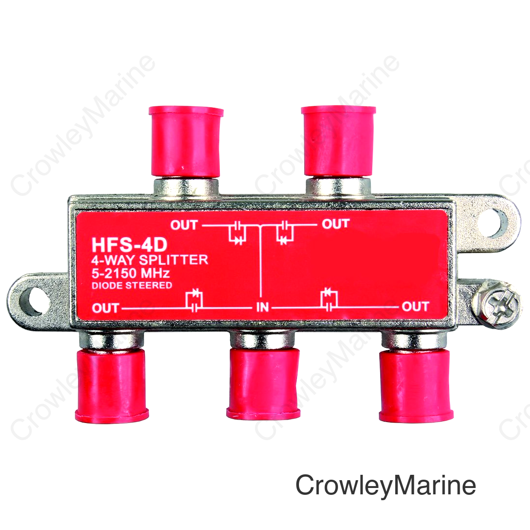 4-W 2.4 GHZ HD/SAT SPLTR