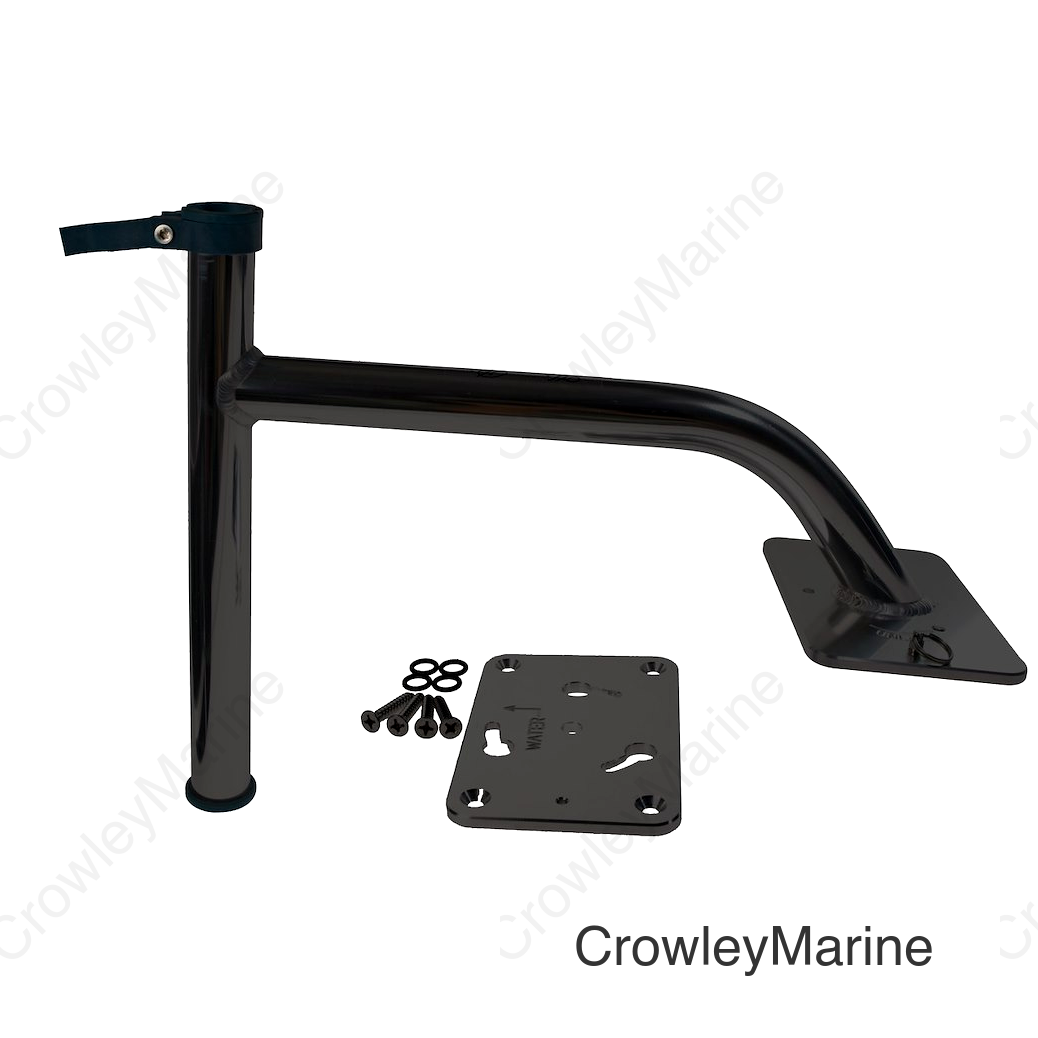 3 INCH BOW BLK POWDER COAT (KPB30B)