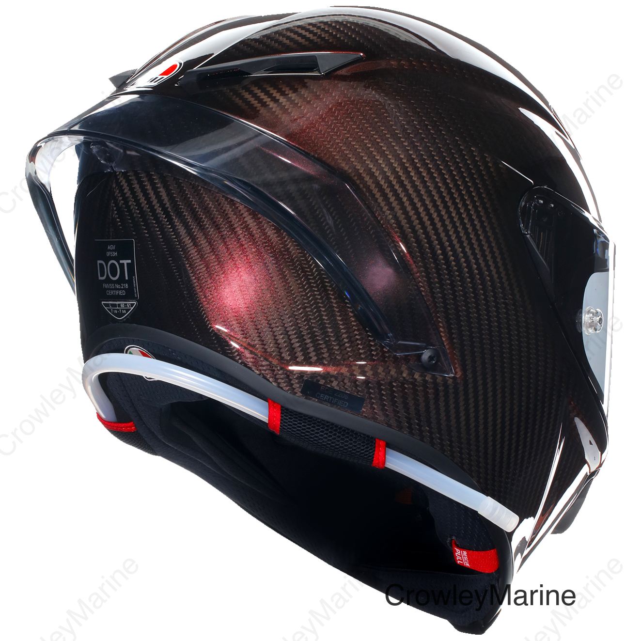 Pista GP RR Helmet - Red Carbon - Large