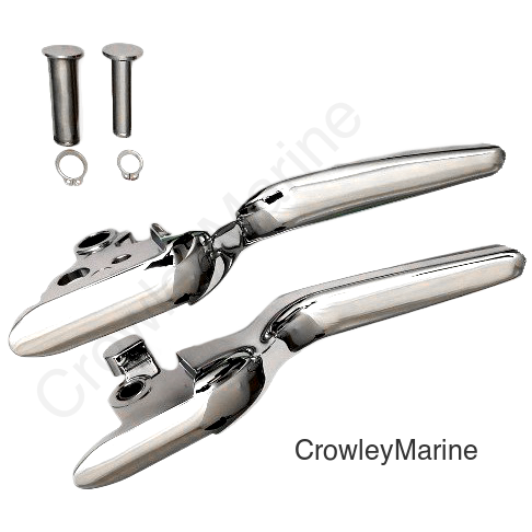 LSR LEVER SET CHROME `18-UP SOFTAIL