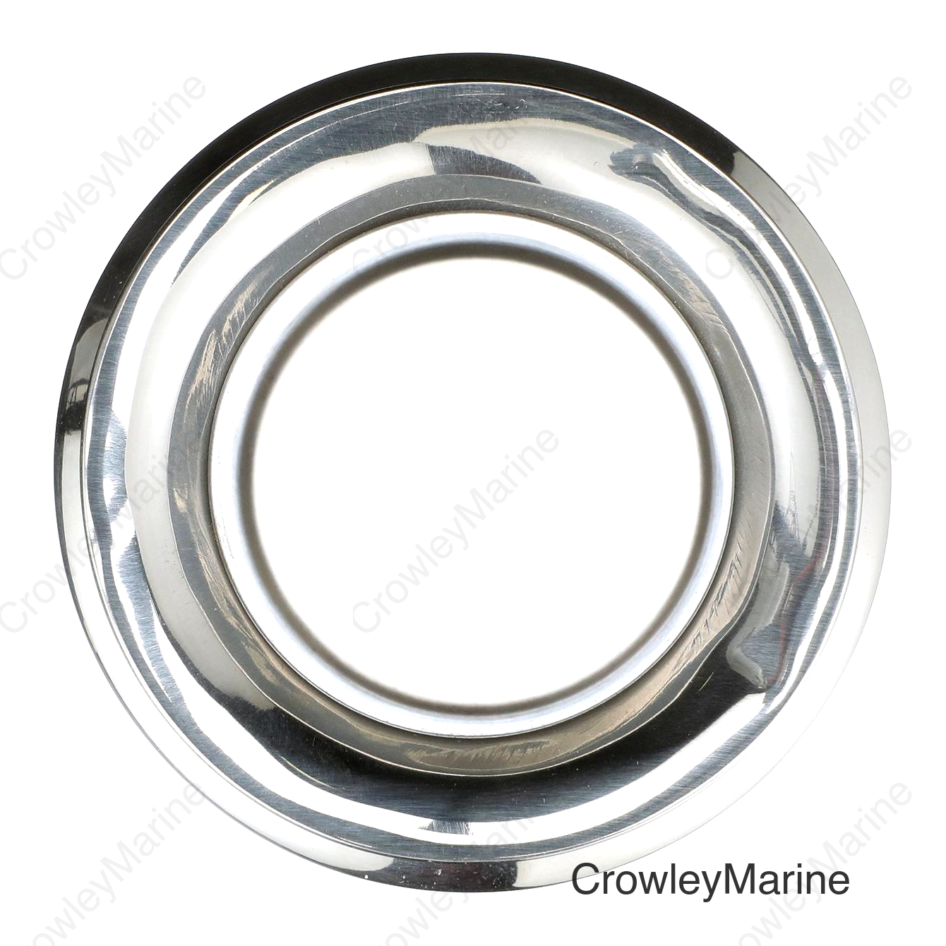 Seachoice Mega-Flow Dripless Thru Hull Fitting, 316 Stainless Steel, Fits 1-1/2 In. Hose, 1-1/2 In. Max. Hull