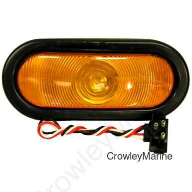 Turn Signal Amber Sealed w/Grommet & Plug (436625)