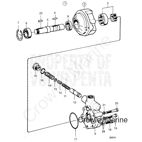 Filter Insert(V2) - Volvo Penta (323139)