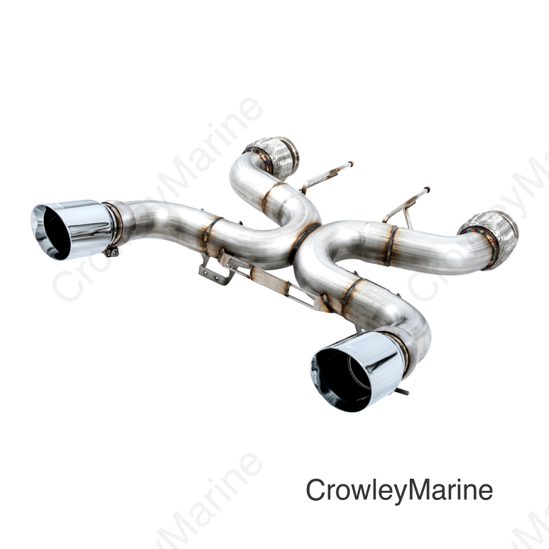 AWE Tuning McLaren 720S Performance Exhaust - Chrome Silver Tips