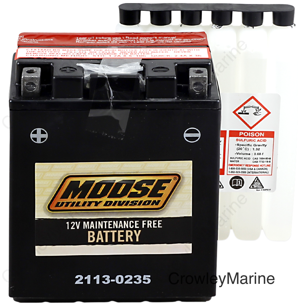 BATTERY YTX14AH-BS