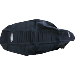 Pleated Seat Cover - Black Top/Black Sides thumbnail-0
