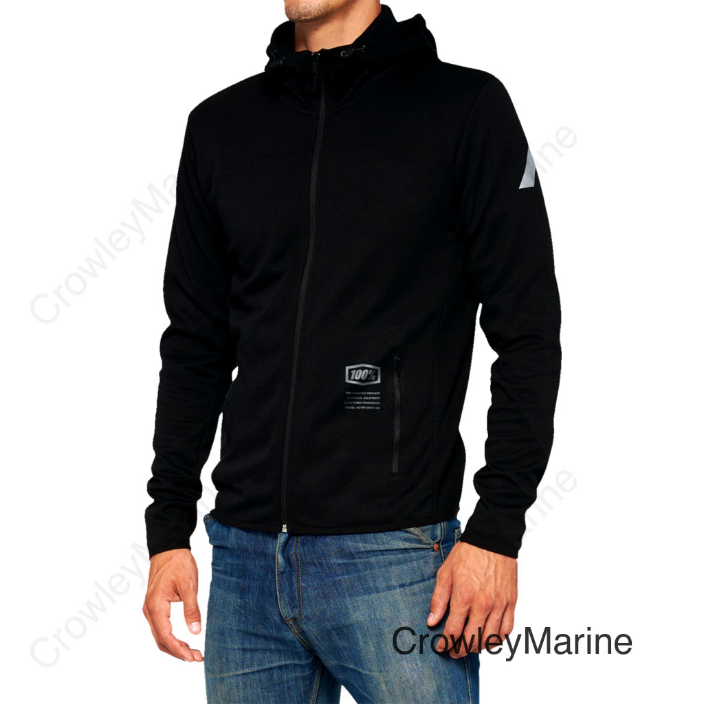 Viceroy Tech Zip Hoodie - Black - Small
