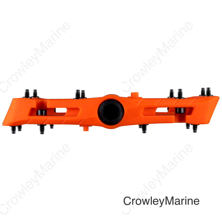 RaceFace Chester Pedals - Platform Composite 9/16 Large Orange