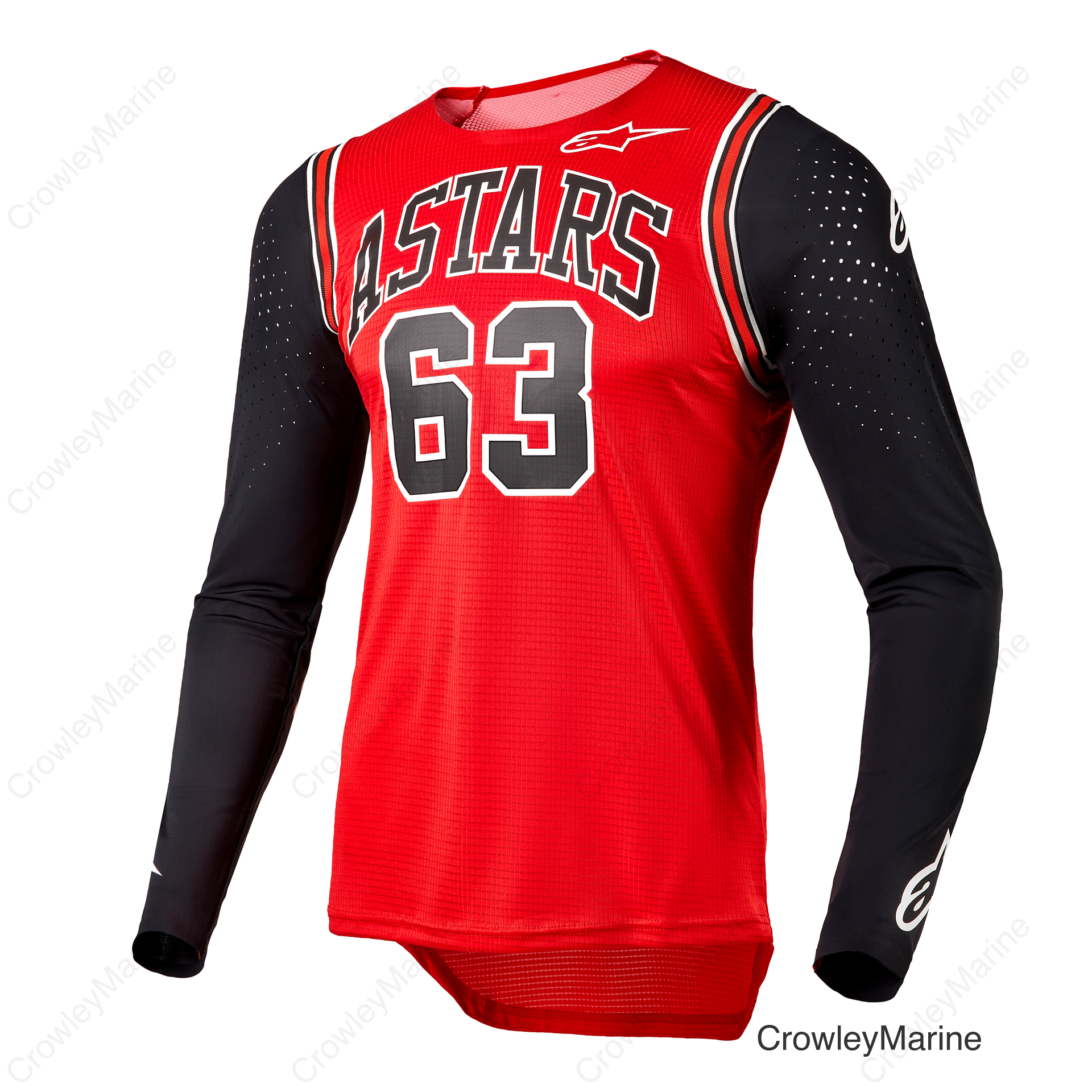 TECHSTAR ACUMEN LE JERSEY RED/BLACK/WHITE XL