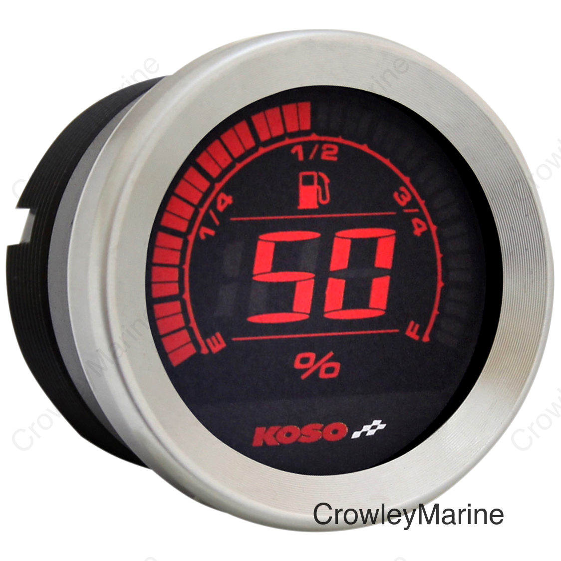 2" Fuel Level Gauge - Chrome