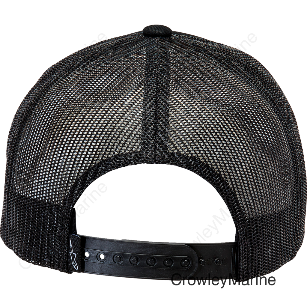 Delivery Trucker Hat - Black/Black - One Size