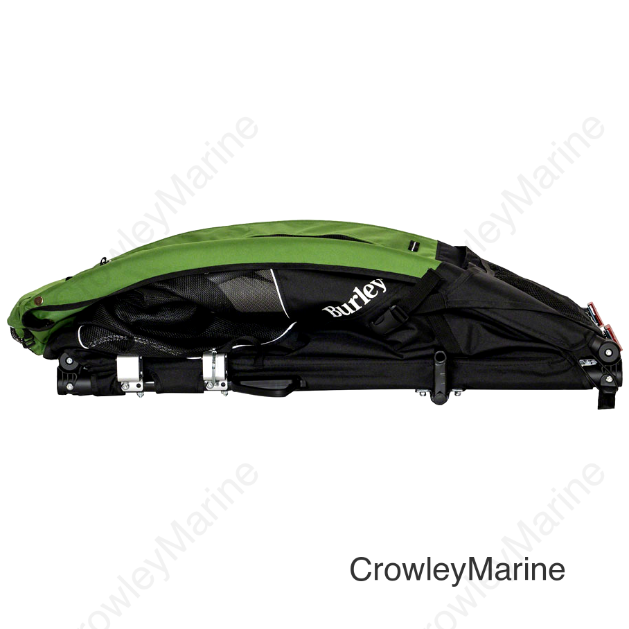 Burley Tail Wagon Pet Trailer - Fern Green
