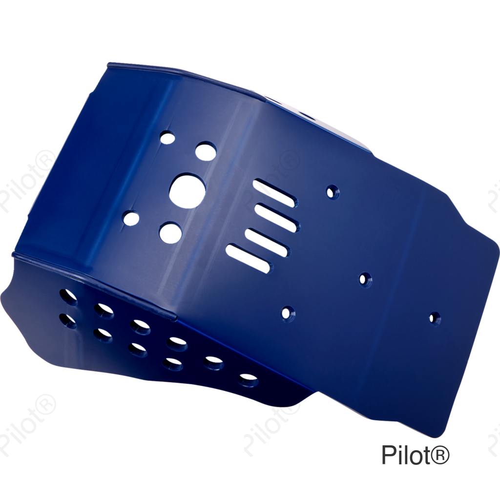 Skid Plate - Blue - Husqvarna