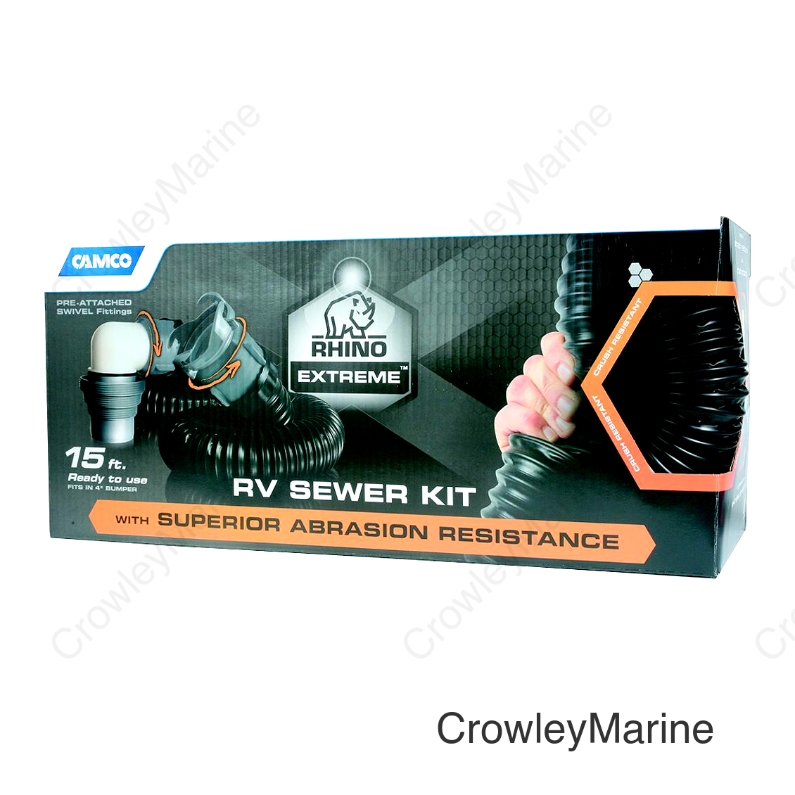 Camco 39867 RhinoEXTREME RV Sewer Kit 20'