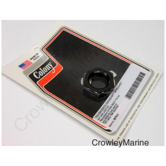 TRANSMISSION MAIN SHAFT NUT XL 71-84