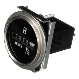 Seachoice Hourmeter Gauge for Boats, Round, 2 in., Stainless Steel Bezel thumbnail-3