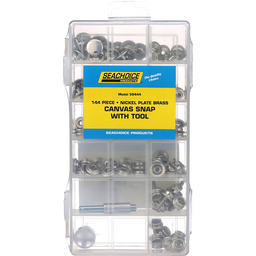 Seachoice 144-Piece Canvas Snap Kit with Tool, for Boat Covers and Tonneau Covers thumbnail-2