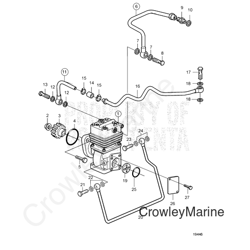 Coolant Pipe(V2) - Volvo Penta (20522567)