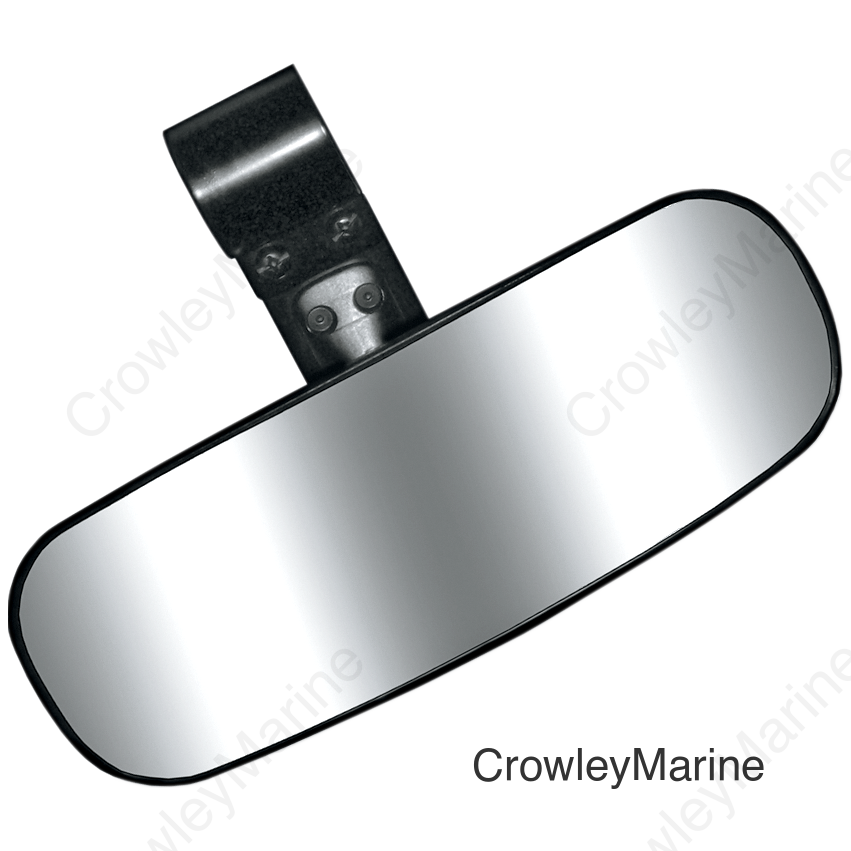 Mirror - Rear View - Rectangle - Black