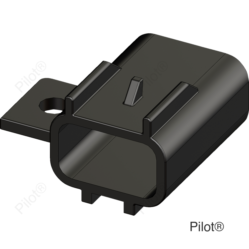 Actuator Wire Harness Plug Cover - Replacement - Black