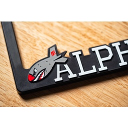 AMS Performance AMS / Alpha Army License Plate Frame thumbnail-1