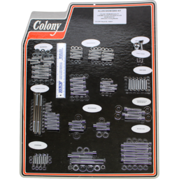 Bolt Kit - Engine - Chrome