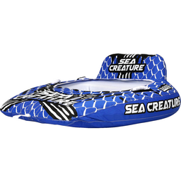 Seachoice Sea-Creature Towable Tube, Open Top Boat Tube w/ Backrests, 2 Person, 60 In. X 58 In. thumbnail-3