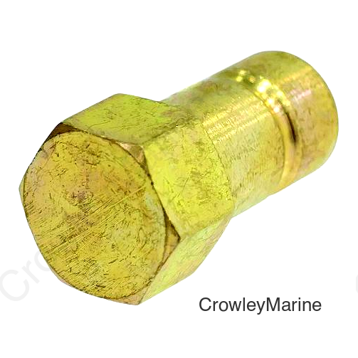 JR Products 0731755 RV Manifold Plug, 1/2", Brass
