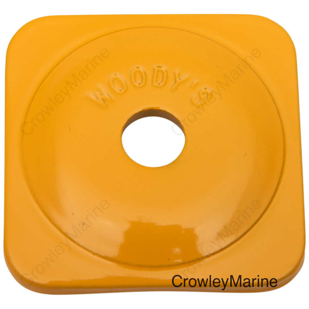 Support Plates - Yellow - Square - 48 Pack