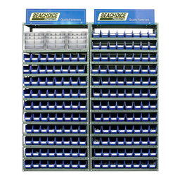 212 Piece Stainless Steel Fastener Display