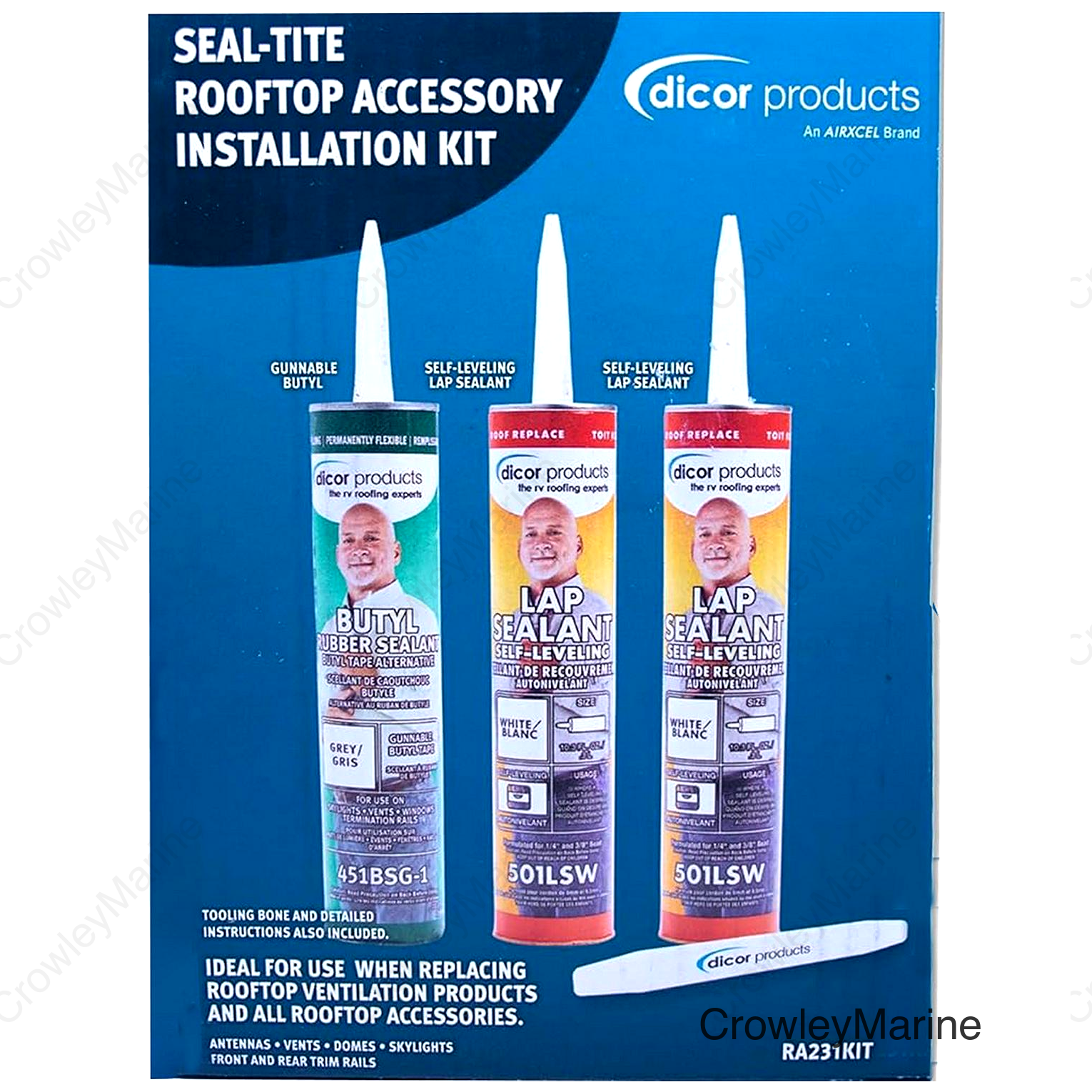 Dicor RA231KIT Seal-Tite™ Rooftop Install Kit
