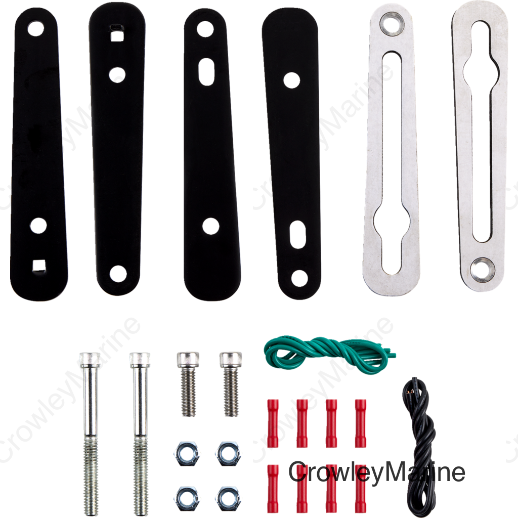 Turn Signal Relocation Kit - Dyna - Black