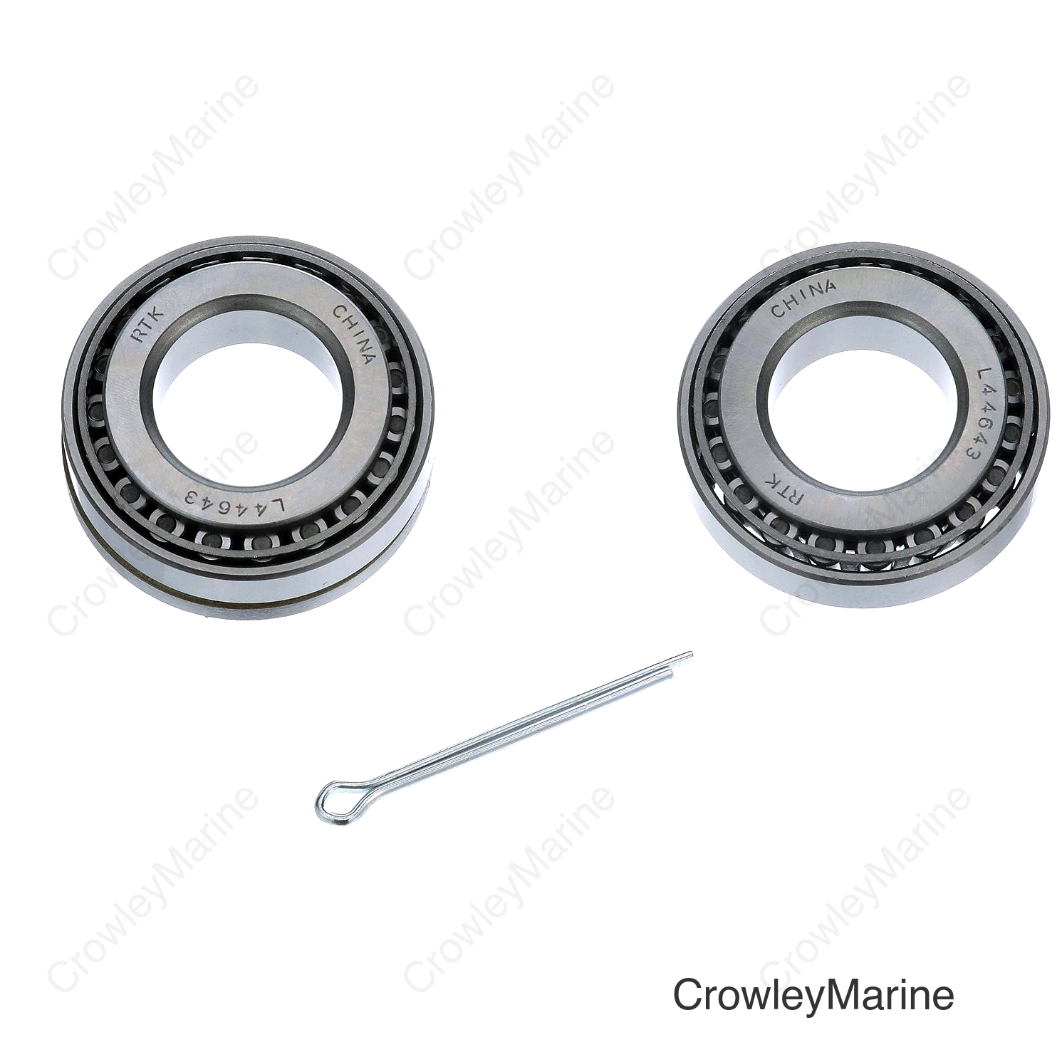 Seachoice Marine Boat Trailer Wheel Bearing Kit, 1 In. Axle, Set of 2
