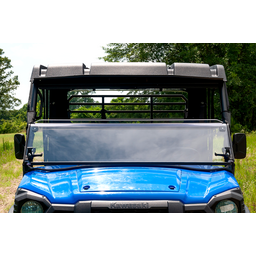Folding Windshield - Hard Coated Polycarbonate - Mule thumbnail-6