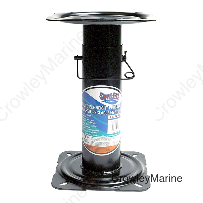 SwivlEze Economy Pedestal, Adjustable - 11-1/2" to 17-1/2"