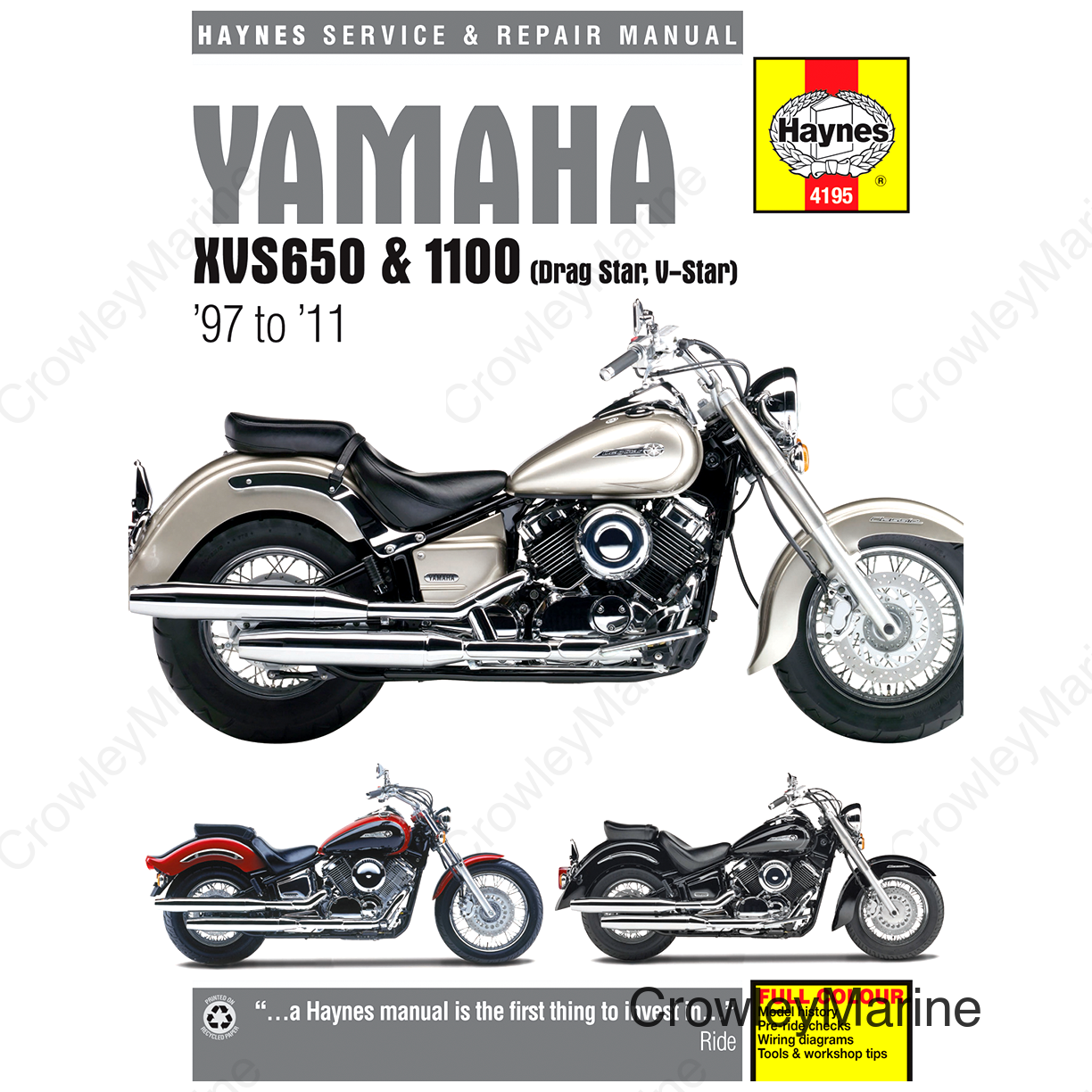 Manual - Yamaha XVS650/1100