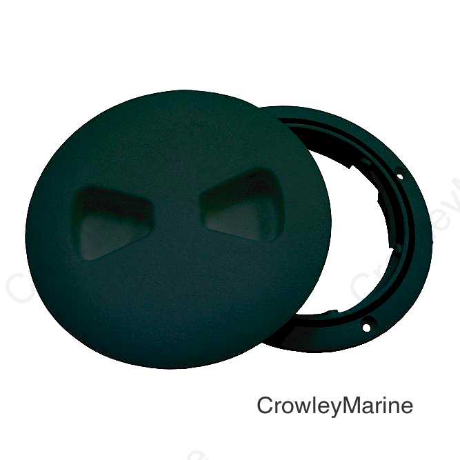 T-H Marine Low Profile Twist-Out Deck Plate 6"
