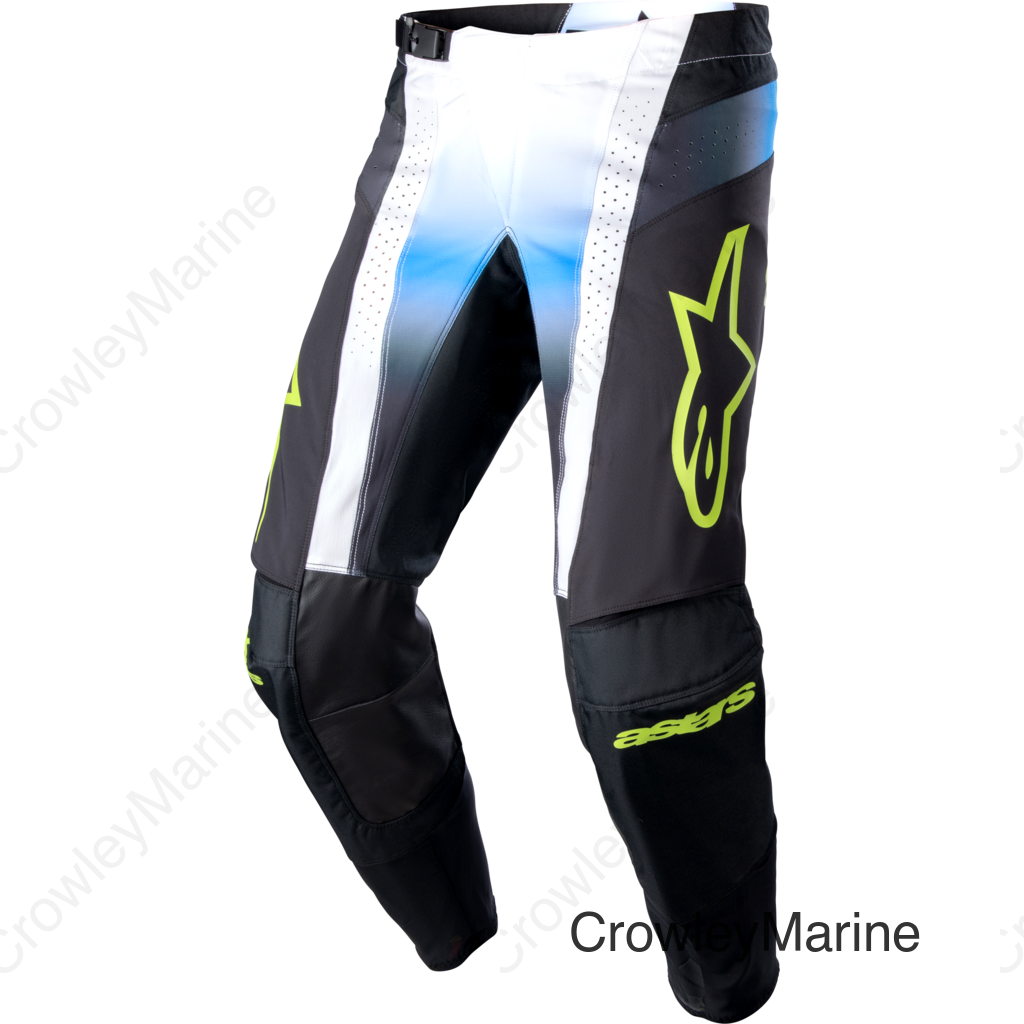TECHSTAR PUSH PANTS NIGHTLIFE BLUE/WHITE 34