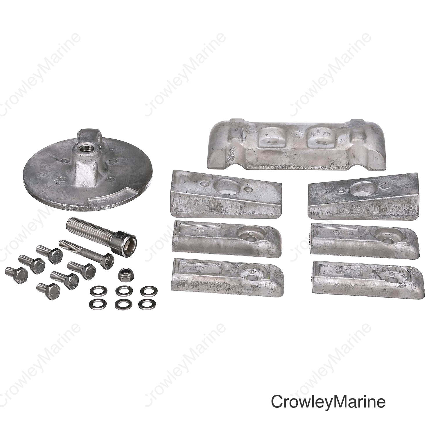 Seachoice Anode Kit, Mercrury Verado 6-Cylinder, Magnesium, Fresh Water Use, Cadmium-Free, Environmentally Friendly