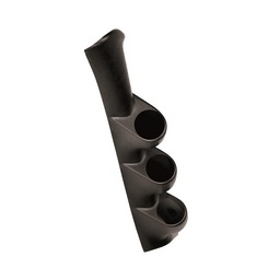 Autometer 95-99 Mitsubishi Eclipse / Eagle Talon (excl Convertible) Black Triple 52mm Pillar Pod thumbnail-1